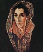 GRECO, El Female Portrait Germany oil painting artist
